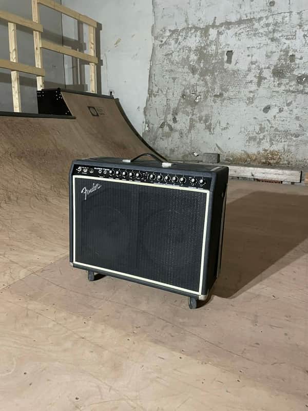 Fender Super Twin 180-Watt 2x12" Guitar Combo 1970s - Black - Good