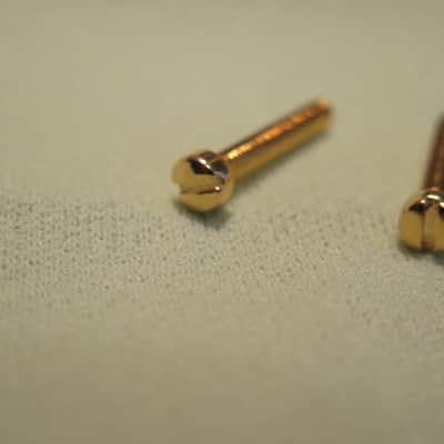 12 Gibson pole pieces screws for paf pickups es-355 Les Paul Custom L5 super 400 made in usa image 5