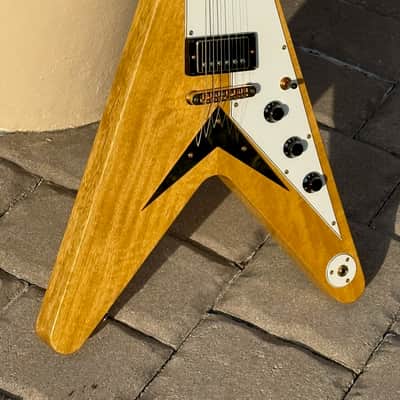 Hamer Vector GVKS "Brazilian Rosewood" Ltd. Run 2007 - Black Korina Flying V Reissue its Mint w/COA ! image 3