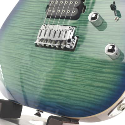 Charvel MJ Dinky DK24 HSH 2PT W MAH FM 2024 Caribbean Burst 3847gr image 6