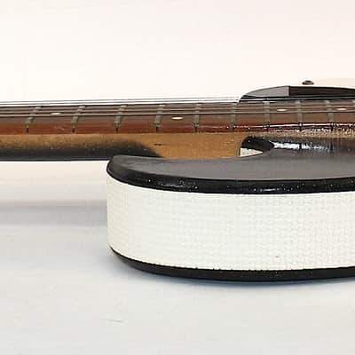 Silvertone (Danelectro) 1448 • Lipstick Pickup • 1966 • Black Sparkle • Exc image 6