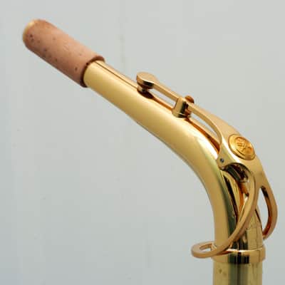 Yamaha V1 Custom Gold Lacquer AV1 Alto Saxophone Neck image 7