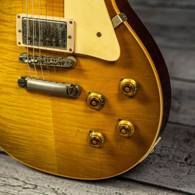 Gibson Custom Murphy Lab 1959 Les Paul Standard Reissue Heavy Aged - Green Lemon Fade image 8