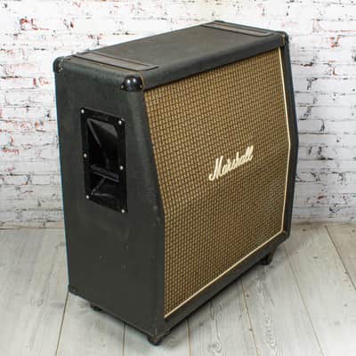 Marshall - 1973 4x12 Guitar Cabinet Celestion T1221/ G12M Greenbacks - VINTAGE image 7