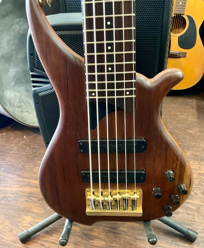 TUNE Guitar Technology TWB63-WN Active 6 String Bass image 1
