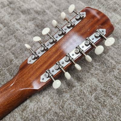 Vintage 1960s Goya TS-4 12-String Dreadnought - Recent Neck Reset w/ Original Hard Shell Case image 10