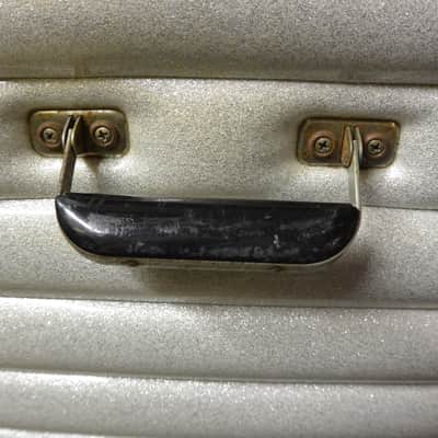 Kustom Charger Bass Amp Mid 70's Silver Sparkle image 10