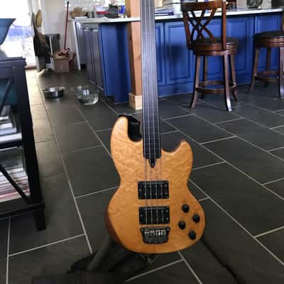 Wal Mk-1 1988 Aged Natural Satin fretless image 1