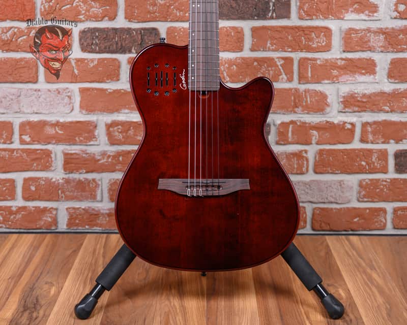 Godin Multiac Mundial Kanyon Burst 2025 w/Original Gigbag image 1