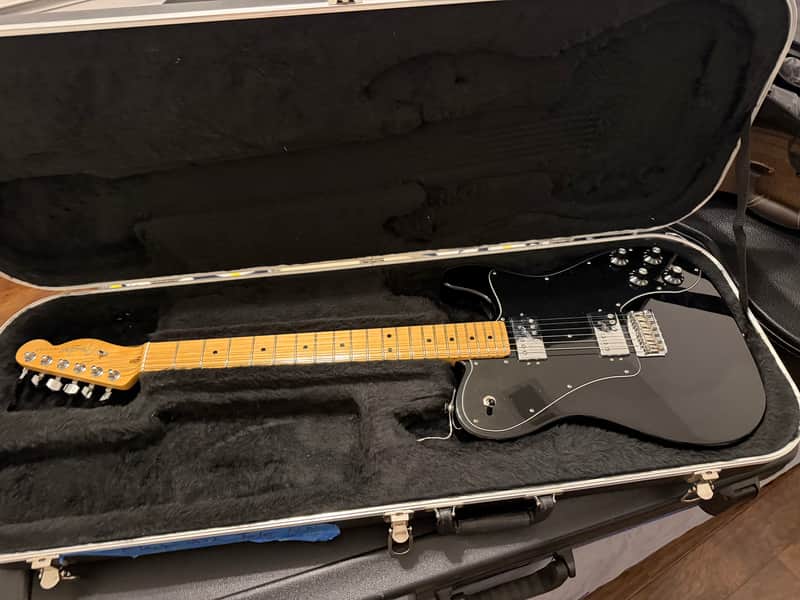 Fender American Professional Telecaster Deluxe Shawbucker with Maple Fretboard 2017 - 2019 - Black