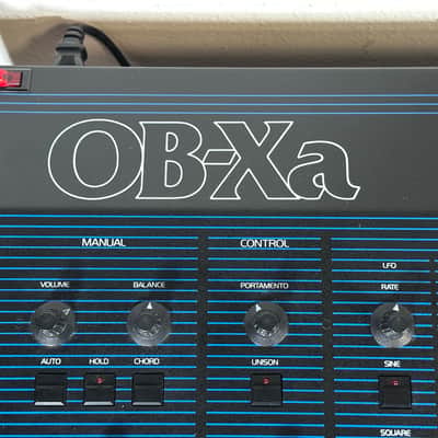 Oberheim OB-XA 1980s Vintage Analog Synthesizer w/ Road Case image 4