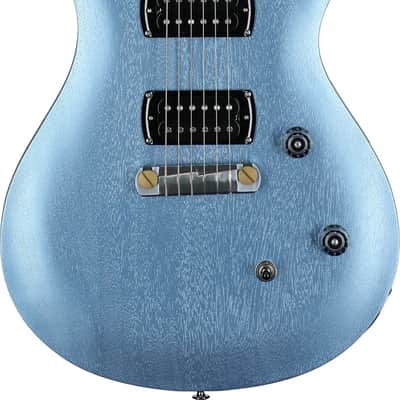 PRS SE CE 24 Standard Electric Guitar, Rosewood Fingerboard, Ice Blue Metallic image 8