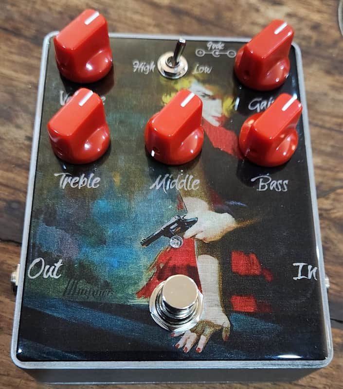 NEW! Hunter Pedals Buzzefall Laboga Mr. Hector Preamp Pedal 2025 Canada image 1