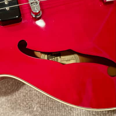 Gibson ES-135 1996 Wine Red lightweight image 6