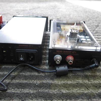 Hifiman EF-5 Hybrid Tube Headphone Amp  RCA, NICE, Powerful DY-1 Upper Line Power Supply,, RCA Vintage Tube, NICE - Black image 4