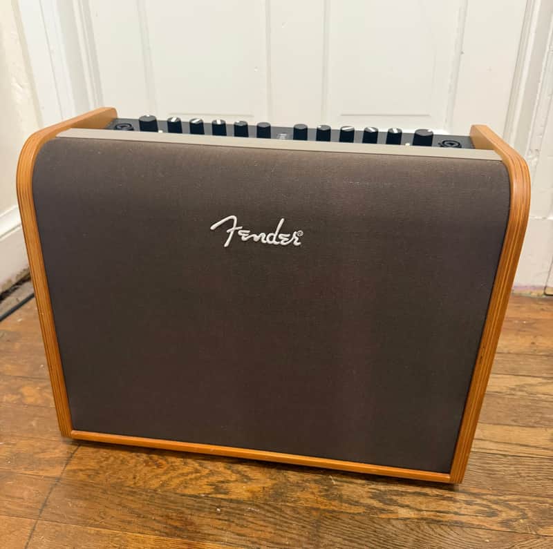 Fender Acoustic 100 2-Channel 100-Watt 1x8" Acoustic Guitar Amp 2017 - Present - Natural Blonde image 1