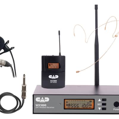 CAD WX1000BP UHF Wireless Body Pack Microphone System (WX1000BP-U) image 4