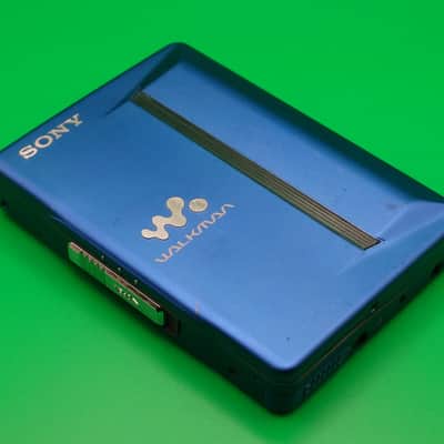 RARE BLUE Sony WM-EX910 Walkman Portable Cassette Player | Reverb