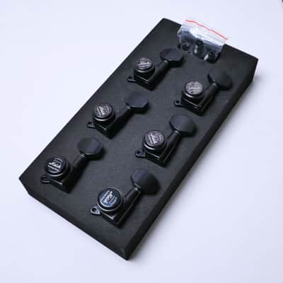 Left-Handed Locking Tuners (Black) – 18:1 – Drop-In for Most Electric/Acoustic Guitars (10mm / 25/64" holes) image 2