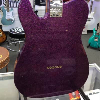 Fender Custom Shop Limited-edition '60 Telecaster Journeyman Relic Electric Guitar - Purple Sparkle image 13