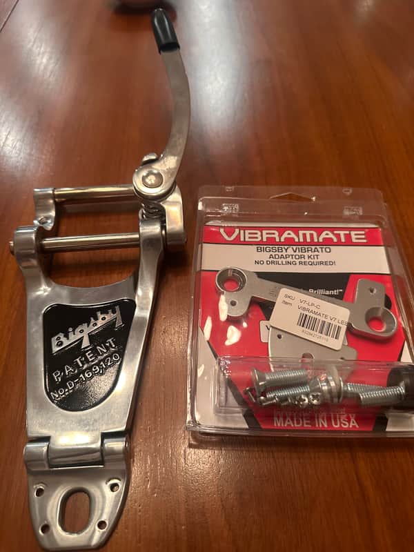Bigsby B7 Vibramate V7 B7 2026 - Polished aluminum image 1