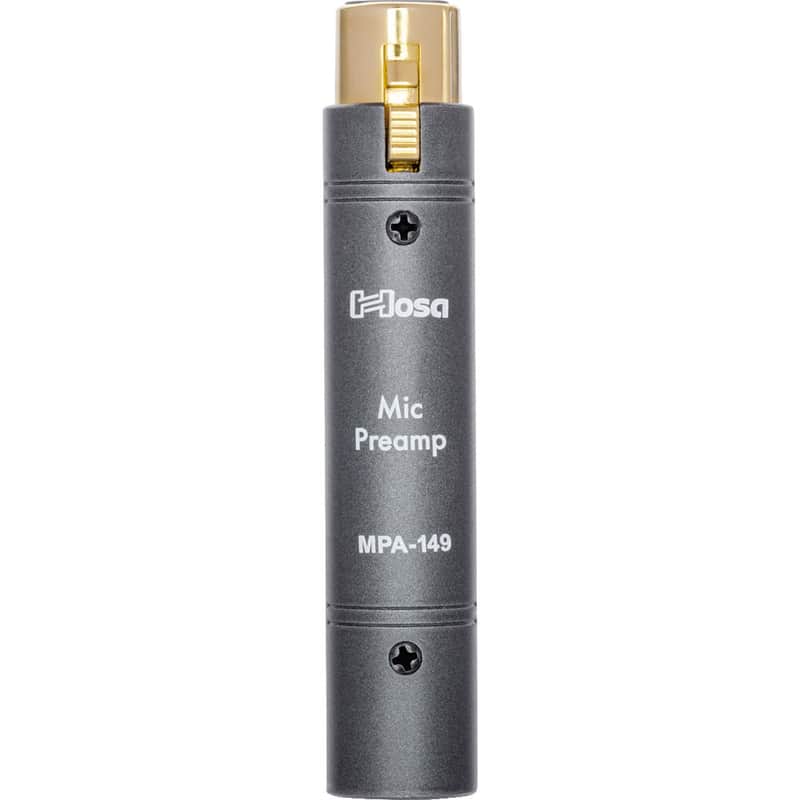 Hosa - MPA-149 - XLR In-Line Active Microphone Preamp image 1