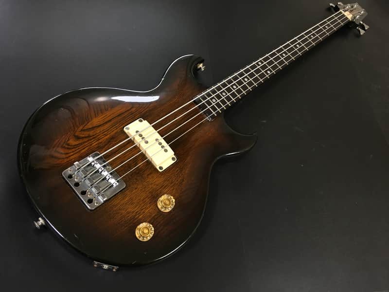 Aria Pro II CSB-450 Cardinal Series Bass Medium Scale early 80s Thru-neck Brown image 1