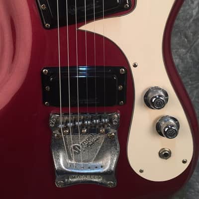 Mosrite of Canada Mark I  Prototype 1990 cranberry red image 6