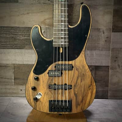 Schecter Model-T 5 Exotic LH - Natural Satin (2837) image 3