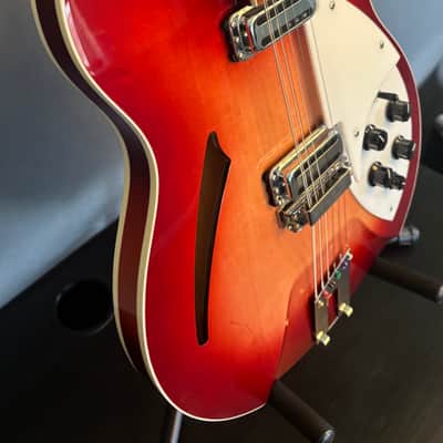 1993 Rickenbacker 360/12V64 Fireglo 12-String – Vintage Reissue – OHSC image 6