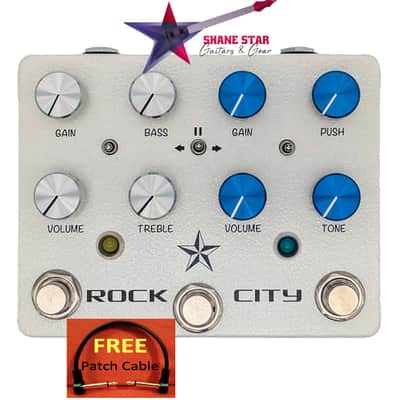 Mojo Hand FX Rock City(WATCHLIST OFFER)DUAL OVERDRIVE "Pozze" Switching System, Series/Parallel Order Switching, Left & Right Circuits Compliment Each Other image 4