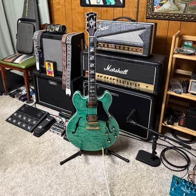 Gibson ES Supreme 2024 - Present - Seafoam Green image 2