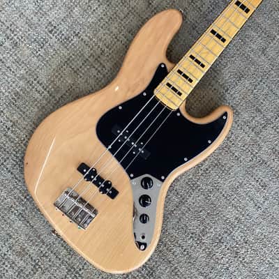 Squier Classic Vibe '70s Jazz Bass in Natural image 1