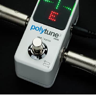 TC Electronic POLYTUNE 3 MINI Tiny Polyphonic Tuner with Multiple Tuning Modes and Built-In BONAFIDE BUFFER image 3