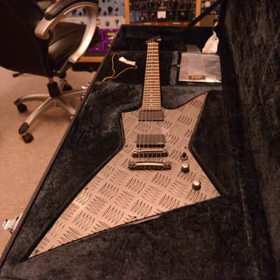 ESP EX Explorer Diamond Plate James Hetfield Metallica EMG 81 60