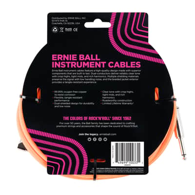Ernie Ball EB6079 Instrument Cable - Instrument Cable image 2