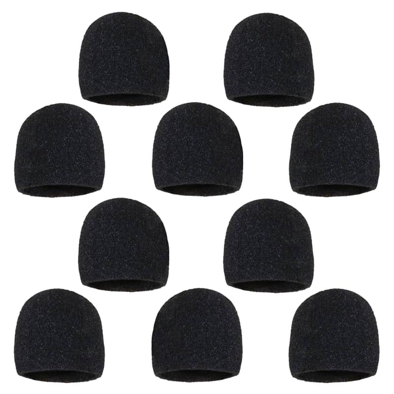 Microphone Inner Windscreen - 10 Pack - Fits Shure SM58, Beta 58A, SM48, PG58 & Others For Vocal Mic image 1