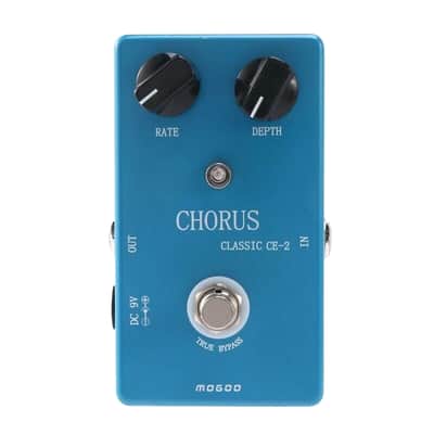 MOSKY CE-2 Handmade Chorus Guitar Effect Pedal Upgraded on Boss Chorus True Bypass Bild 1