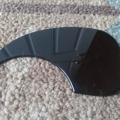 Vintage 1970's Gibson Black Plastic Acoustic Guitar Pickguard! Rare, Original J-45 Part! image 1