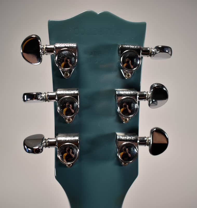 2006 Gibson Memphis ES-335 Pelham Blue Diamond F-Hole Electric