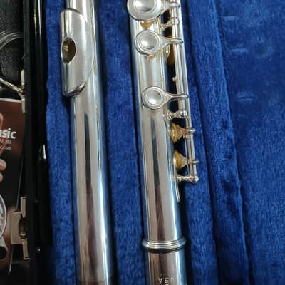Selmer Open Hole B Foot Flute - Silver image 5