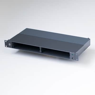 Neumann original 19" dual 1/1 Danner rack for modules like W495, W492, U473a, Tab, Telefunken, Lawo etc. image 1