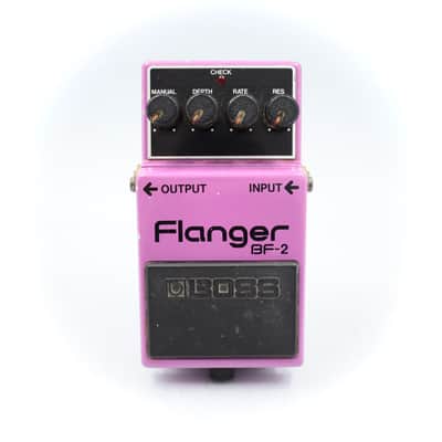 Boss BF-2 Flanger Made In Japan Green Label ACA Vintage Guitar Effect Pedal image 2