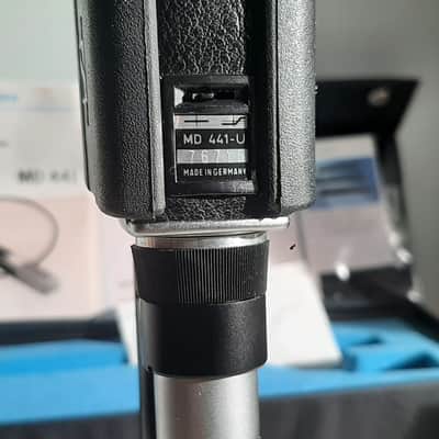 Sennheiser MD 441U Supercardioid Dynamic Microphone 1971 - Present - Black image 13