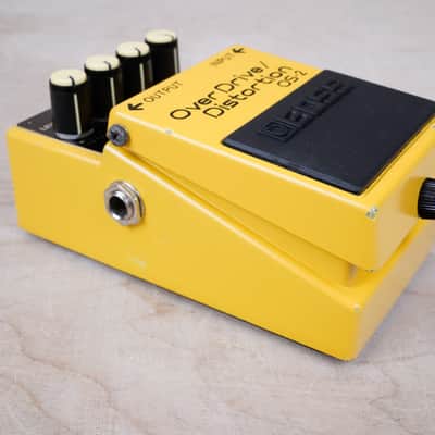 Boss OS-2 Overdrive Distortion Pedal 2007 Yellow image 8