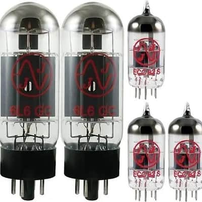 Vacuum Tube Set for Fender Hot Rod Deluxe/Hot Rod Deville, 2x JJ 6L6GC + 3x 12AX7
