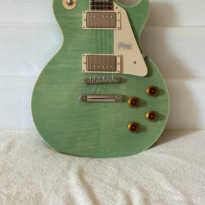Gibson Custom Shop Les Paul Standard PSL in rare Translucent Mint Green (rare & unplayed) image 1