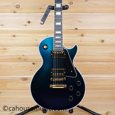 Gibson Exclusive M2M Les Paul Custom - Hemisphere Shift - Walnut Back Gloss image 15
