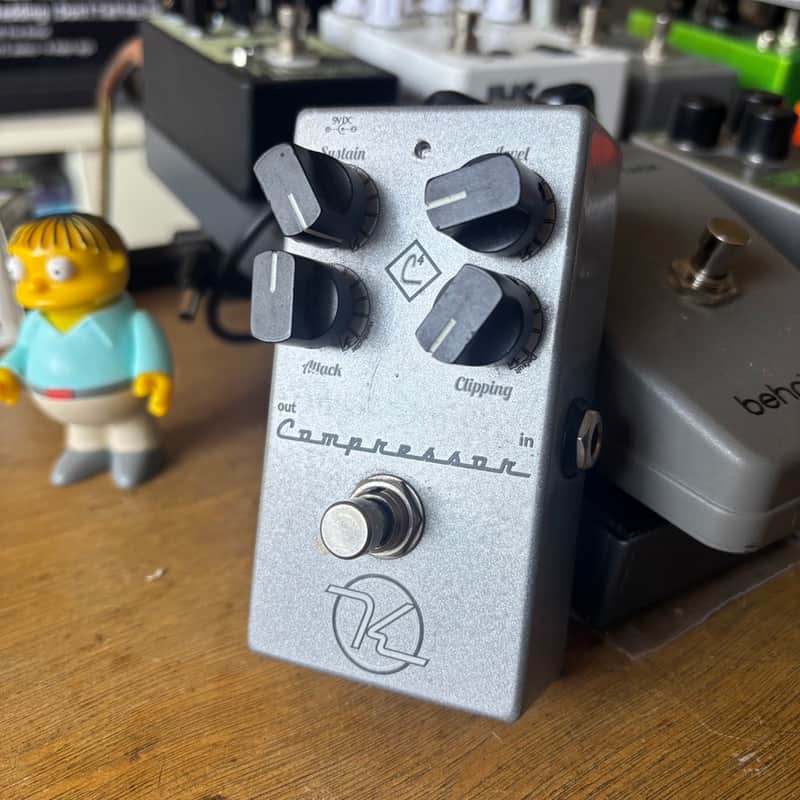 Silver Keeley KCOMP+ Compressor Plus Guitar Effects Pedal image 1