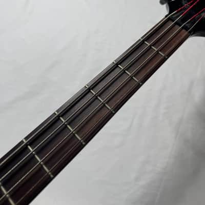 Brownsville New York Bat Electric Bass Guitar 2000s - Hot Rod Flame Graphic image 11